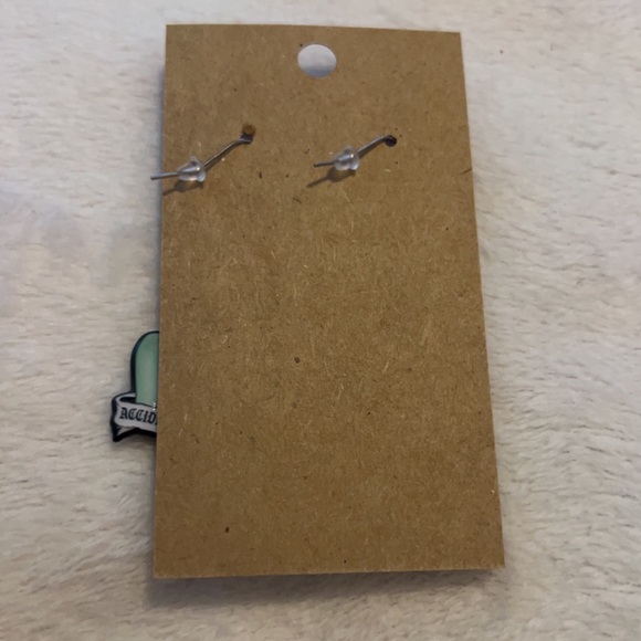 Beetlejuice accidents happen earrings - Picture 3 of 3